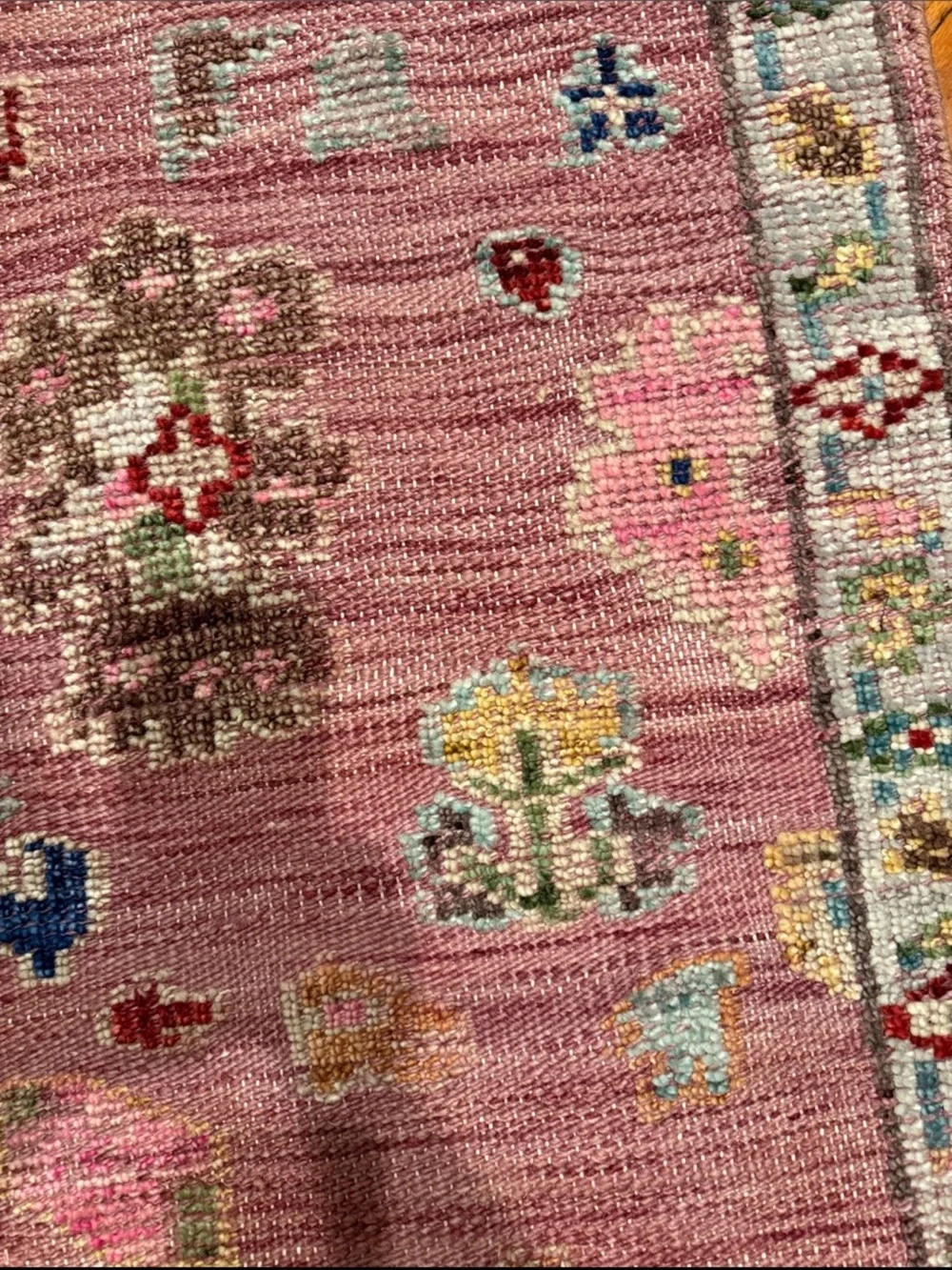 Anthropologie Perry Wool Hand-Knotted Persian-Inspired Rug 3 x 5